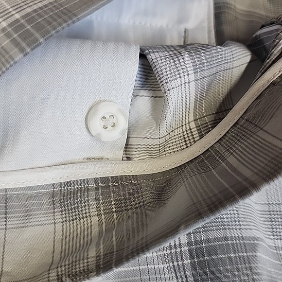 Ben Hogan Performance Golf Shorts Men's 40 Gray Plaid UPF15 Flat Slash Wick NWT - Picture 8 of 12